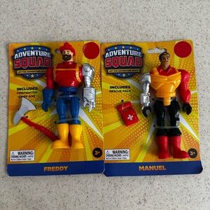 Firefighter & Rescue Hero Action Figures